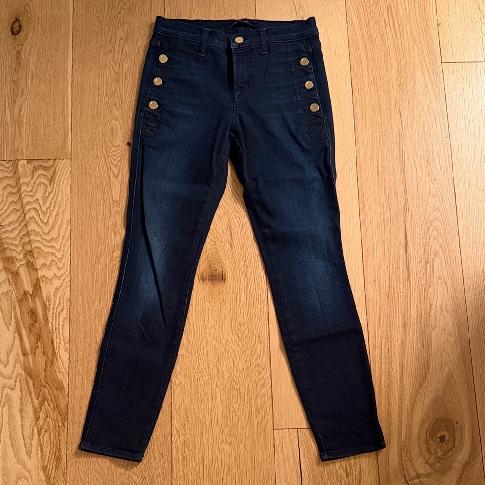 Stylish J Brand Jeans with Button Accents